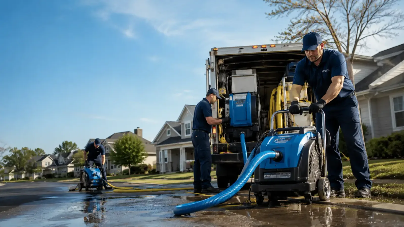 Flood Damage Cleanup in German Valley, IL